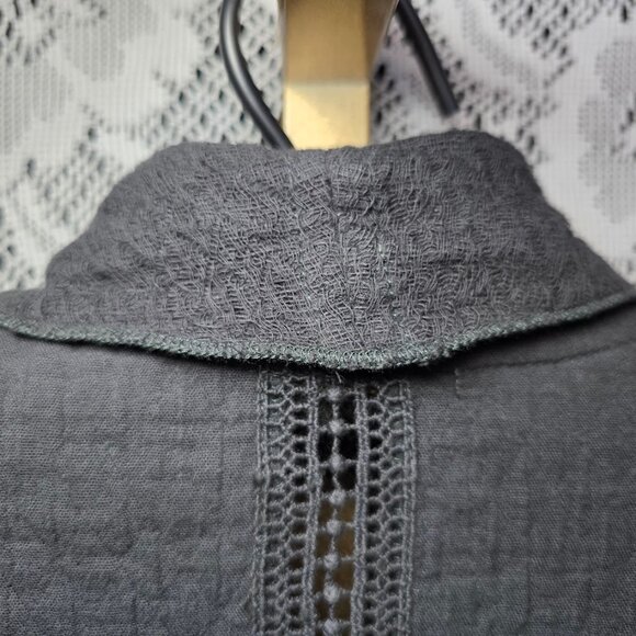 Michael Farrell High Low Boho Style Cardigan L - Picture 11 of 14